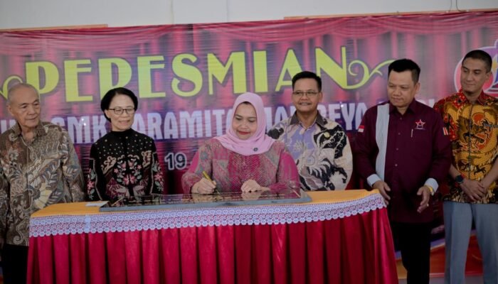 Bupati Kasmarni Resmikan Gedung Baru SMK Paramita Maitreya Duri, Perkuat Akses Pendidikan Berkualitas