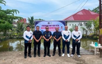 kakanwil Ditjenpas Riau Tinjau Ketahanan pangan lapas bengkalis