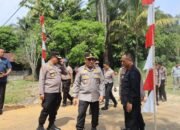 Kapolda Riau Tinjau Pembangunan Jembatan Merah Putih Presisi Tahap II di Kota Dumai