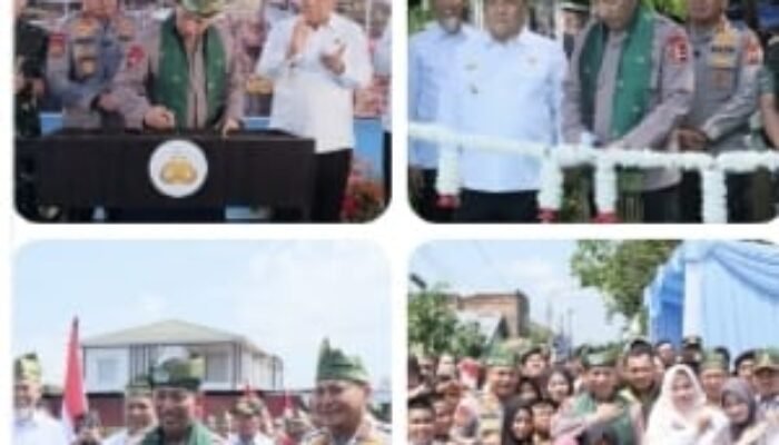 Kapolri Resmikan 80 Jembatan Merah Putih Presisi, Total 110 Unit Perkuat Konektivitas dan Kesejahteraan Masyarakat Riau